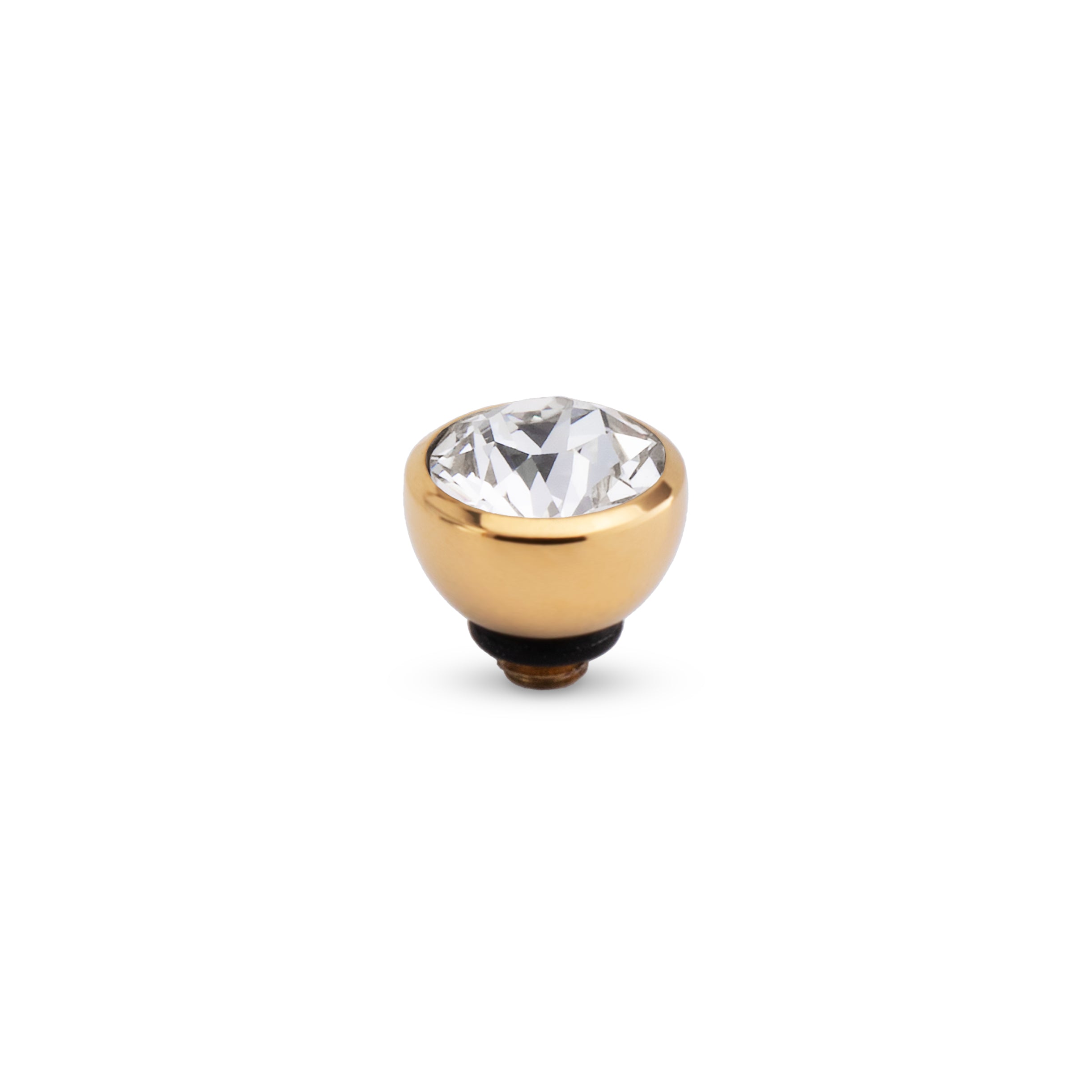 Melano Twisted Basic CZ Steentje 6 mm