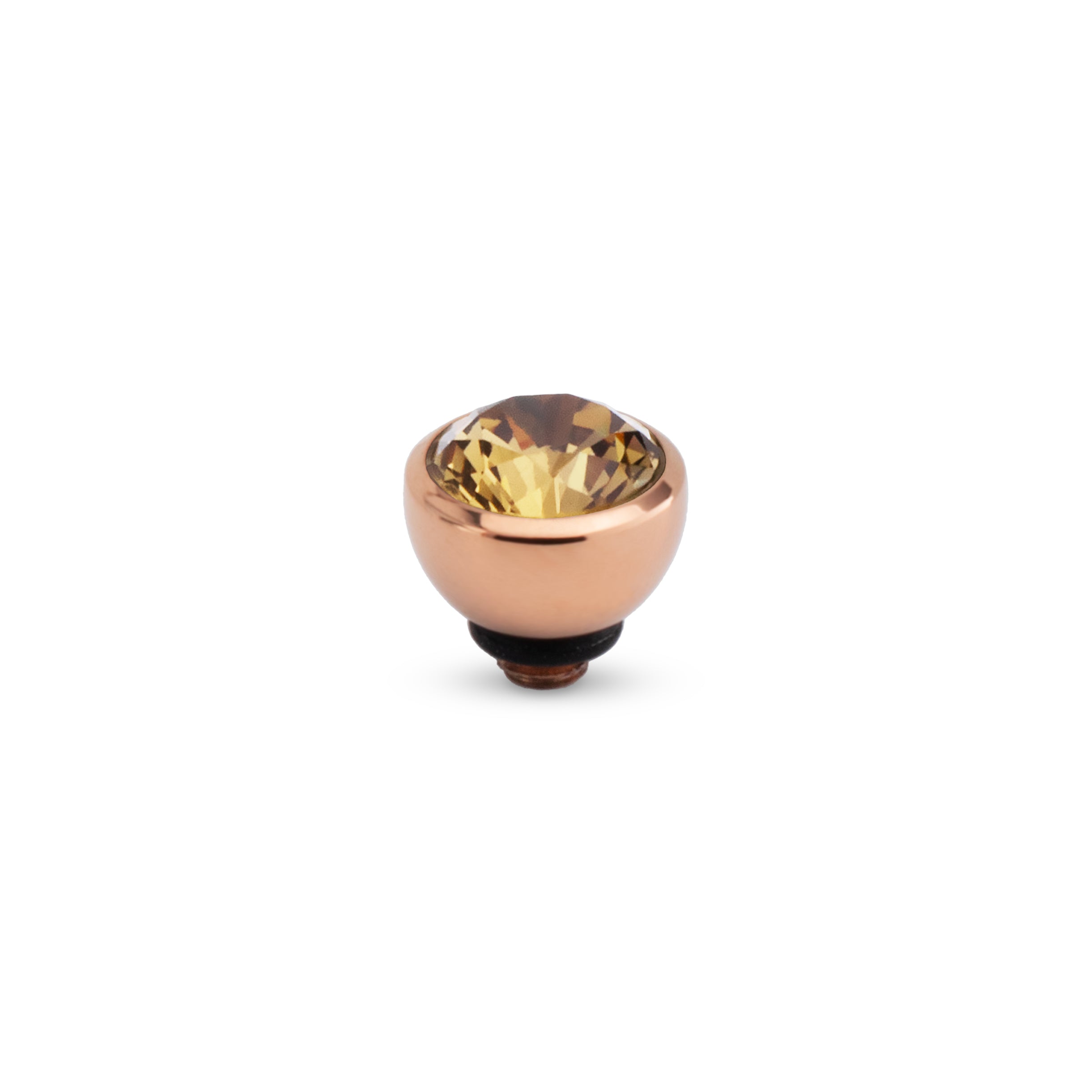 Melano Twisted Basic CZ Steentje 6 mm