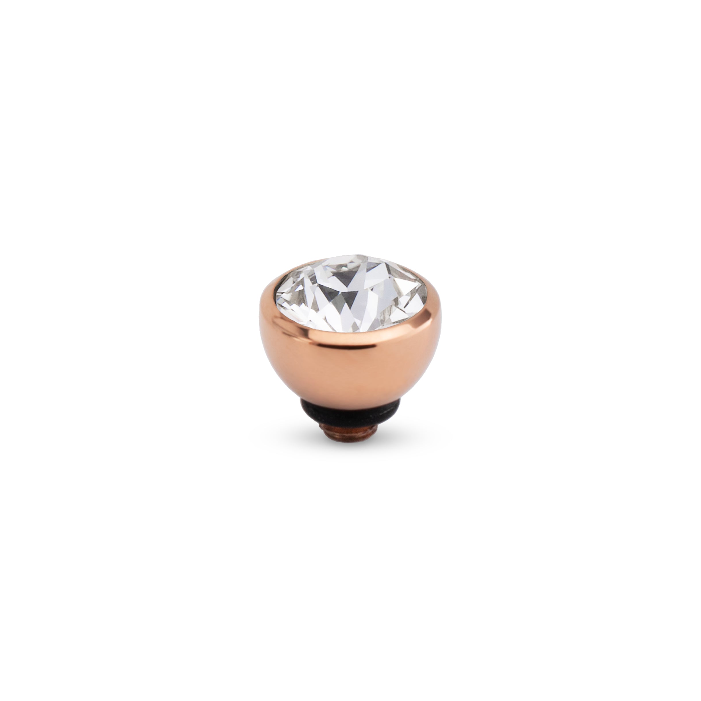 Melano Twisted Basic CZ Steentje 6 mm