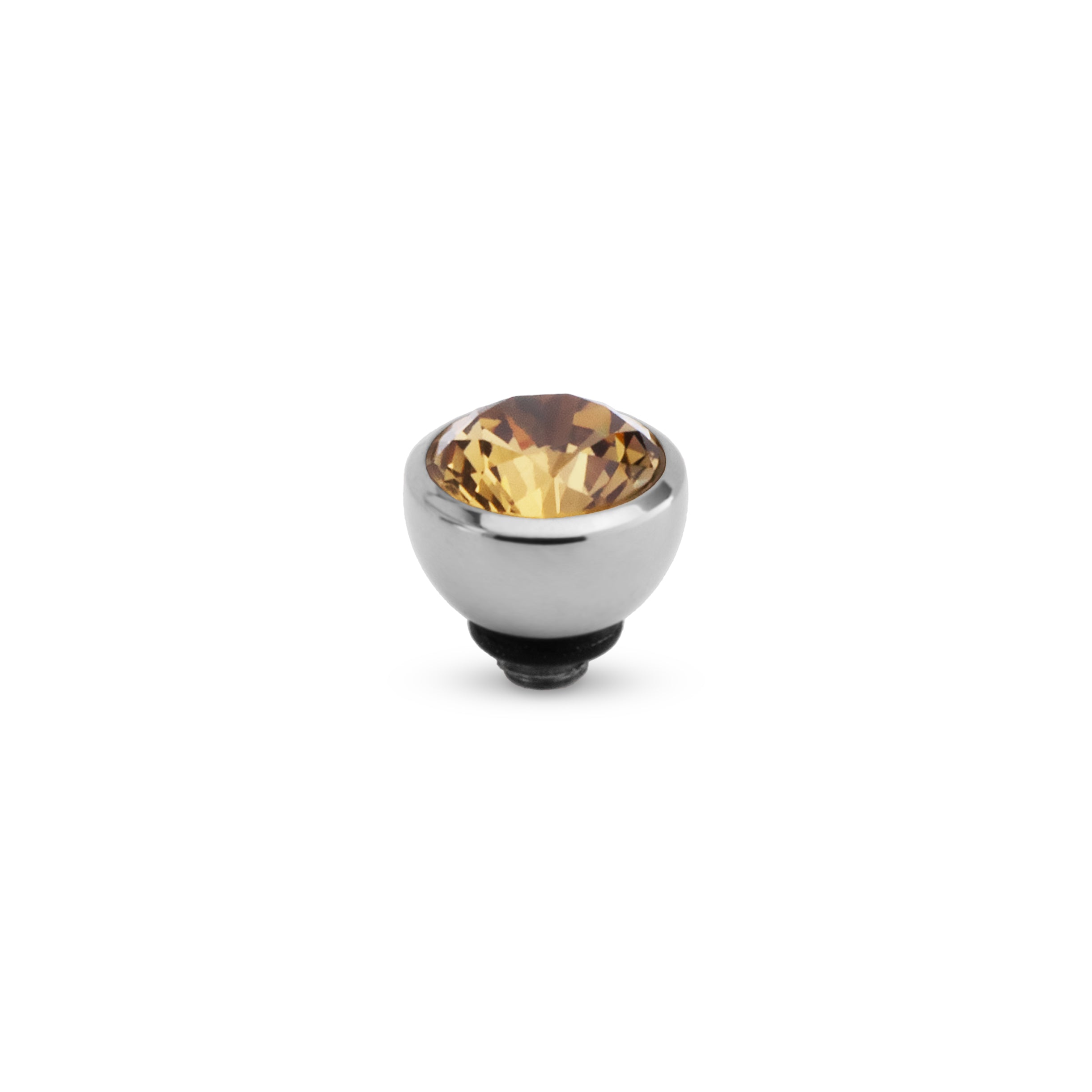Melano Twisted Basic CZ Steentje 6 mm