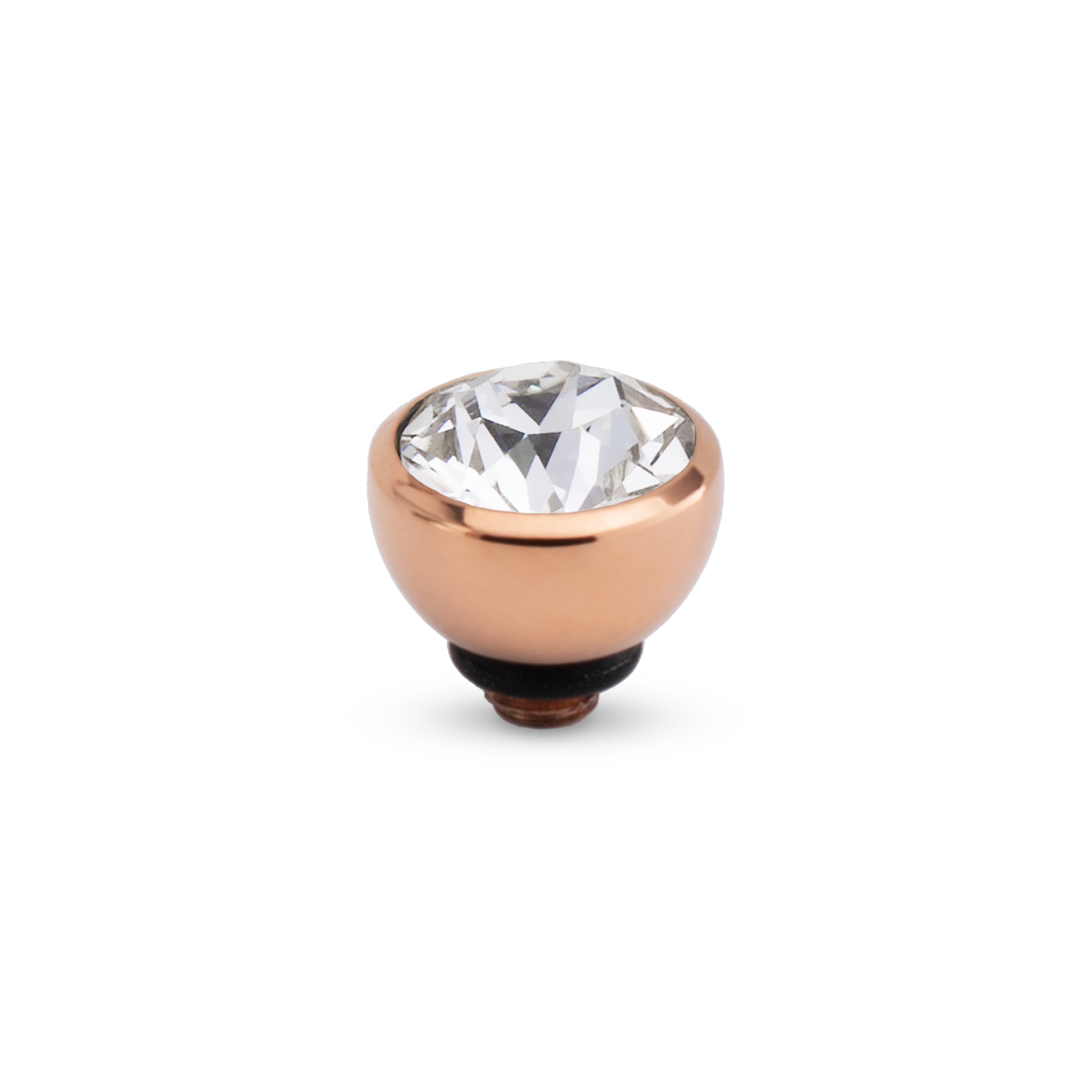 Melano Twisted Basic CZ Steentje 8 mm