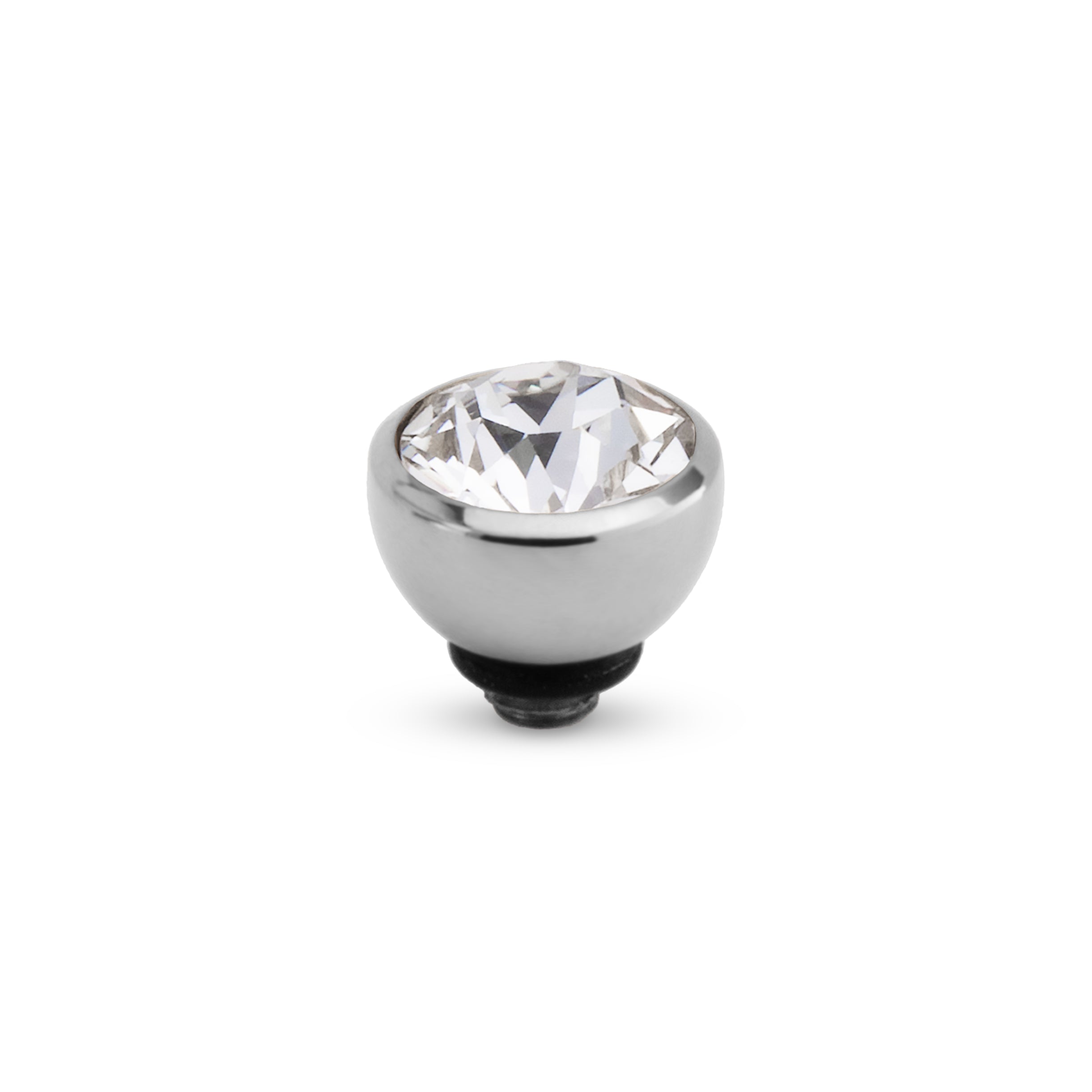 Melano Twisted Basic CZ Steentje 8 mm