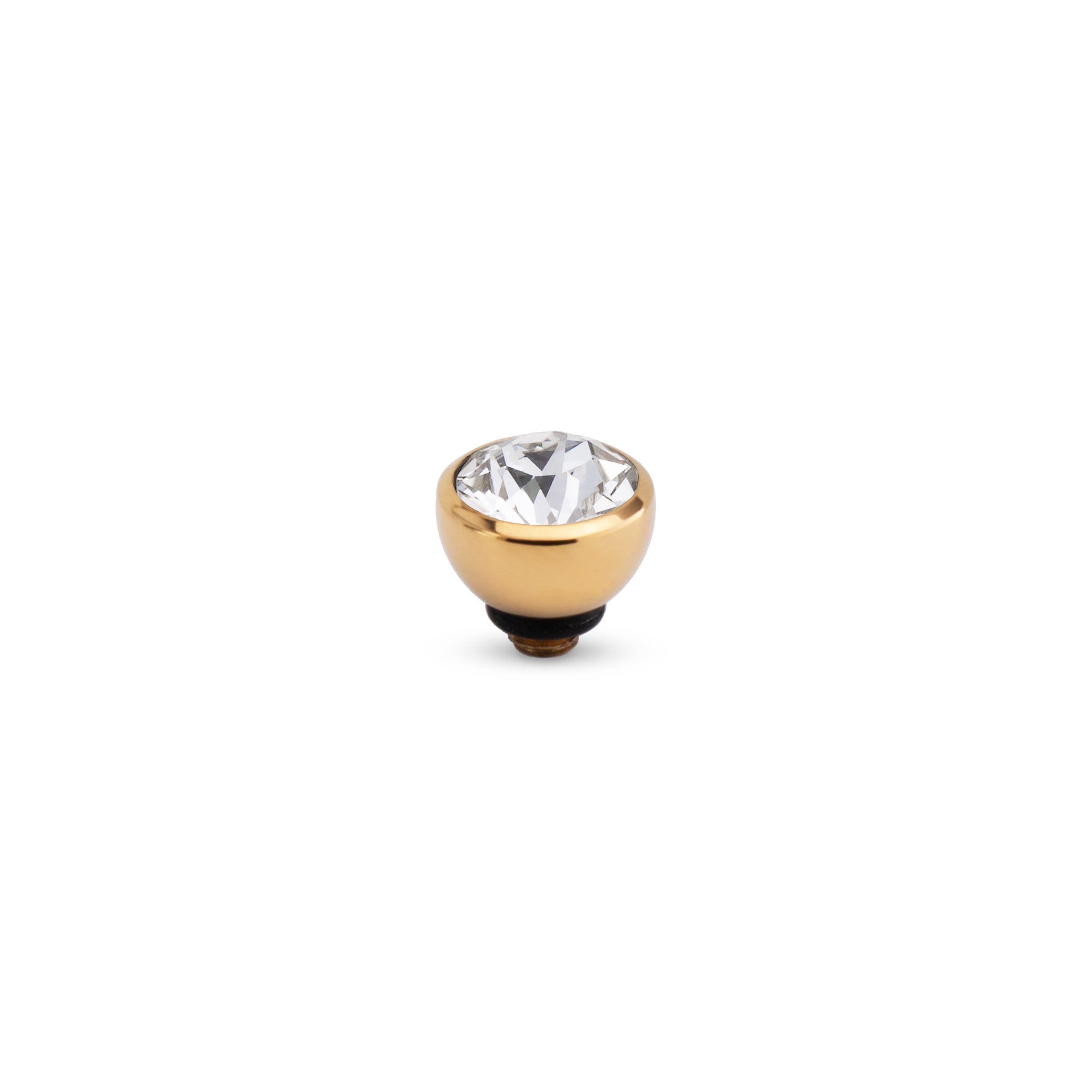 Melano Twisted Basic CZ Steentje 4 mm
