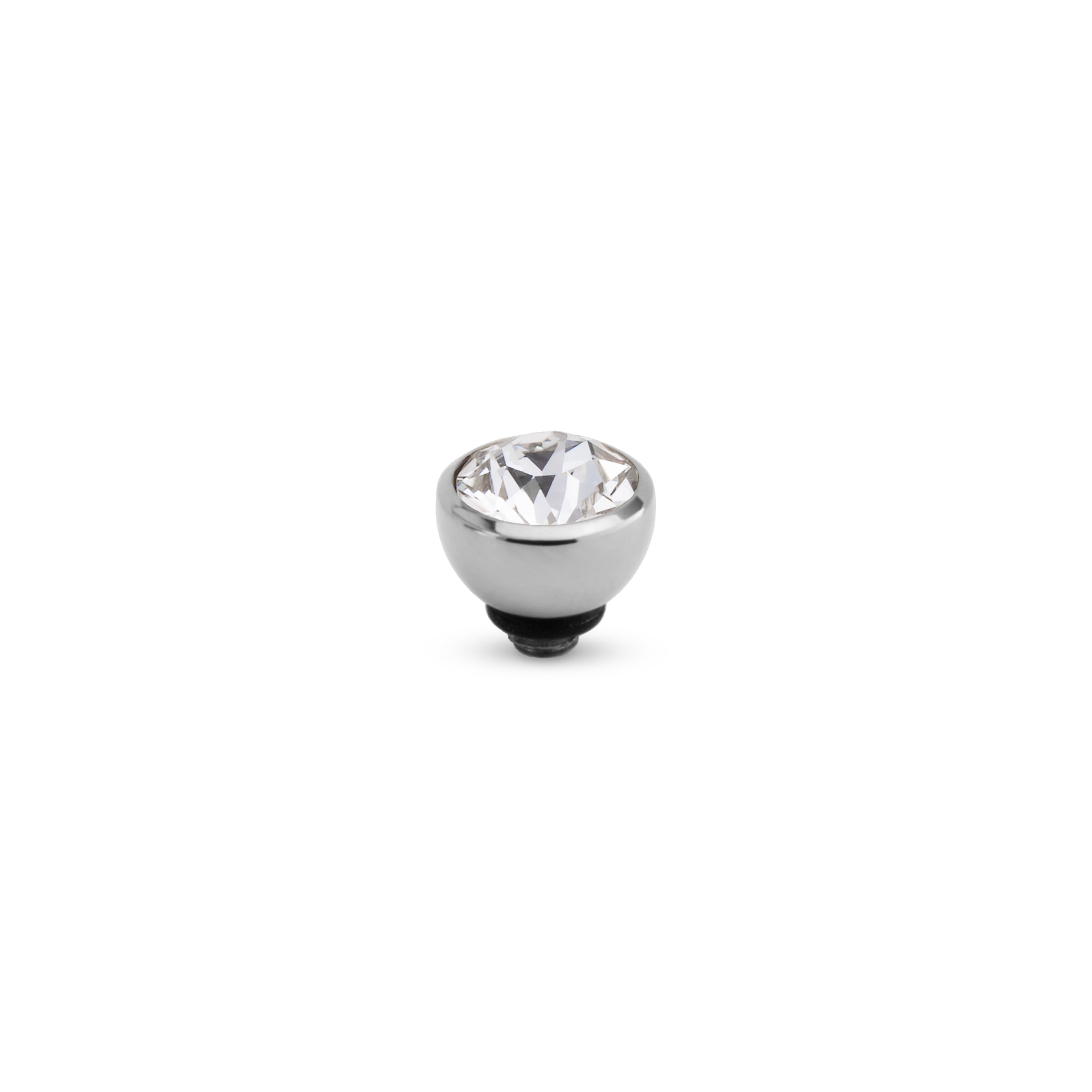 Melano Twisted Basic CZ Steentje 4 mm