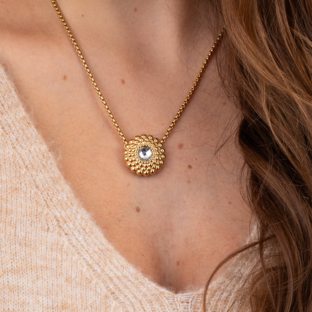 Melano Kosmic Bubbly Flower Steen