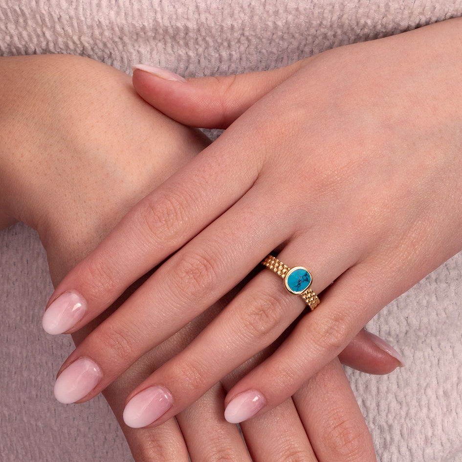 Melano Twisted Gemstone Cloud Steentje