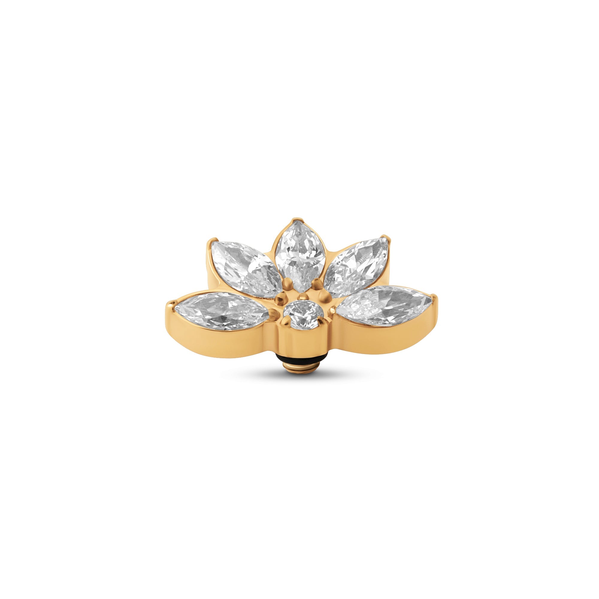 Melano Twisted Vintage CZ Steentje