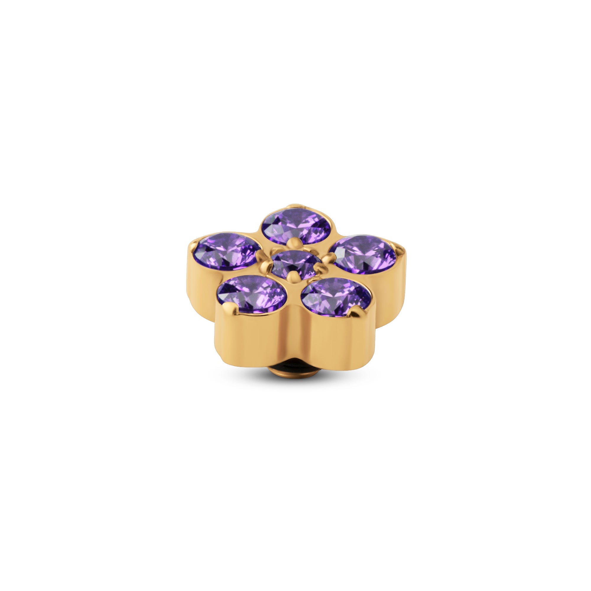 Melano Twisted Frozen Star CZ Steentje