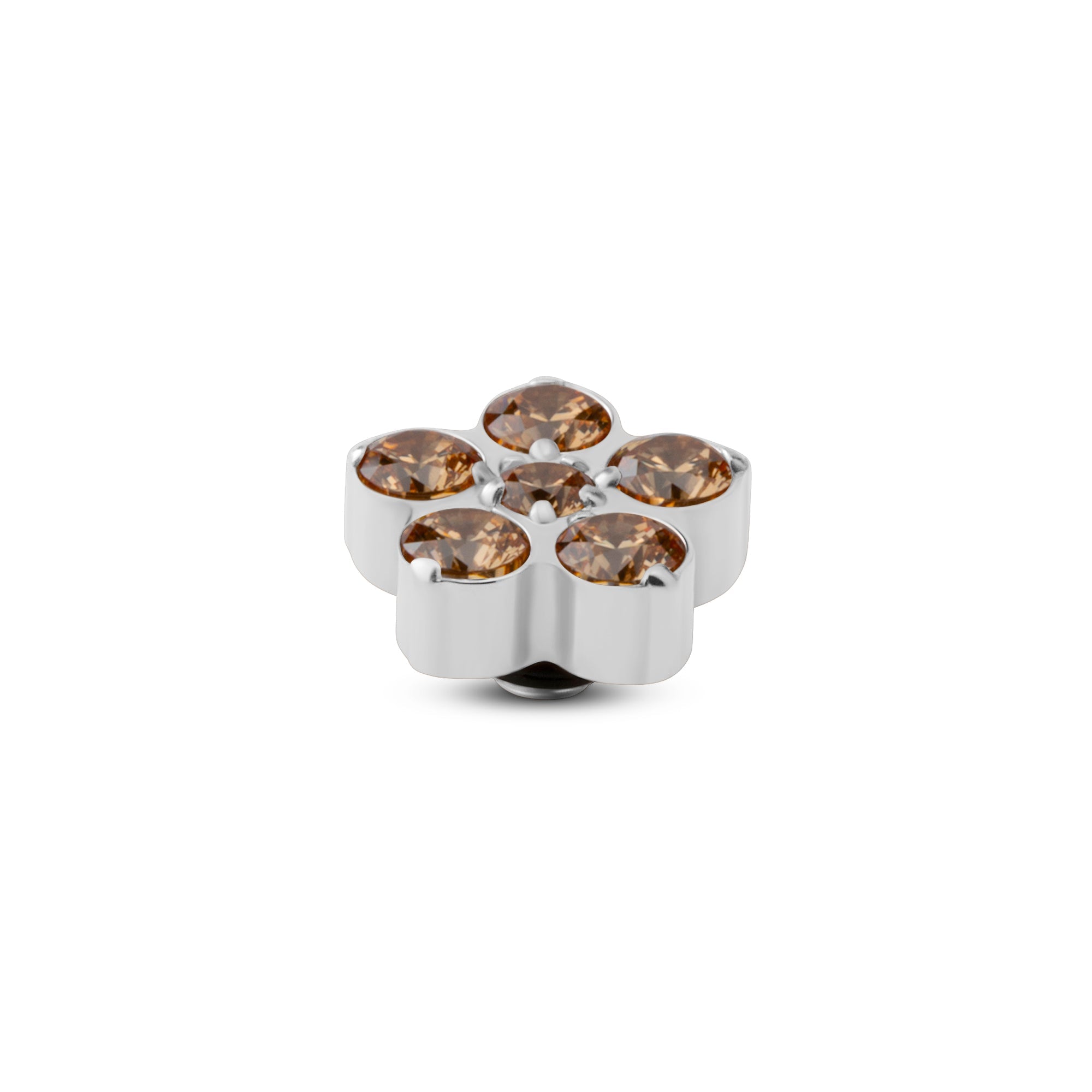 Melano Twisted Frozen Star CZ Steentje