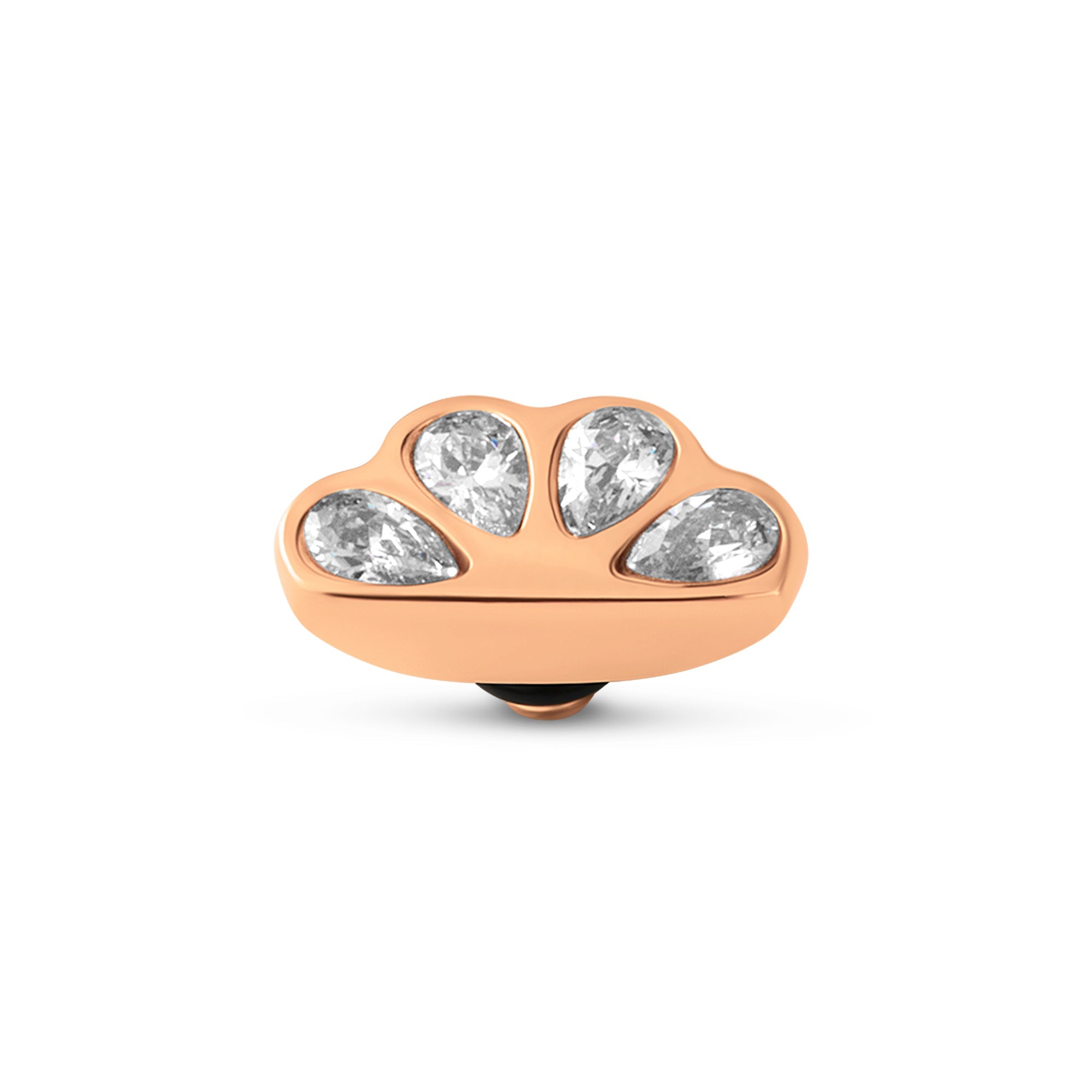 Melano Twisted Wedge Steentje