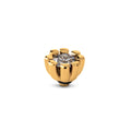 Melano Twisted Huggie Steentje