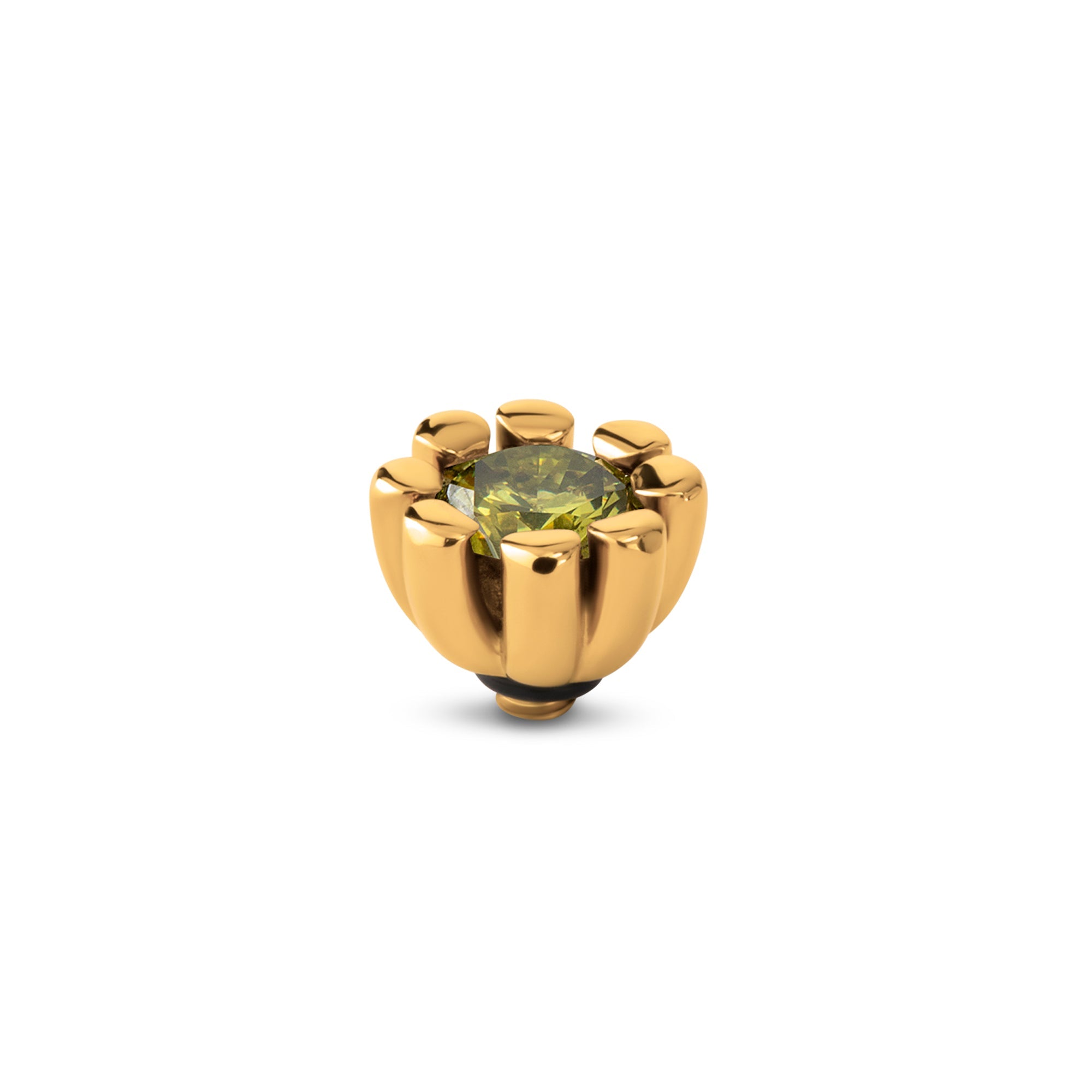 Melano Twisted Huggie Steentje