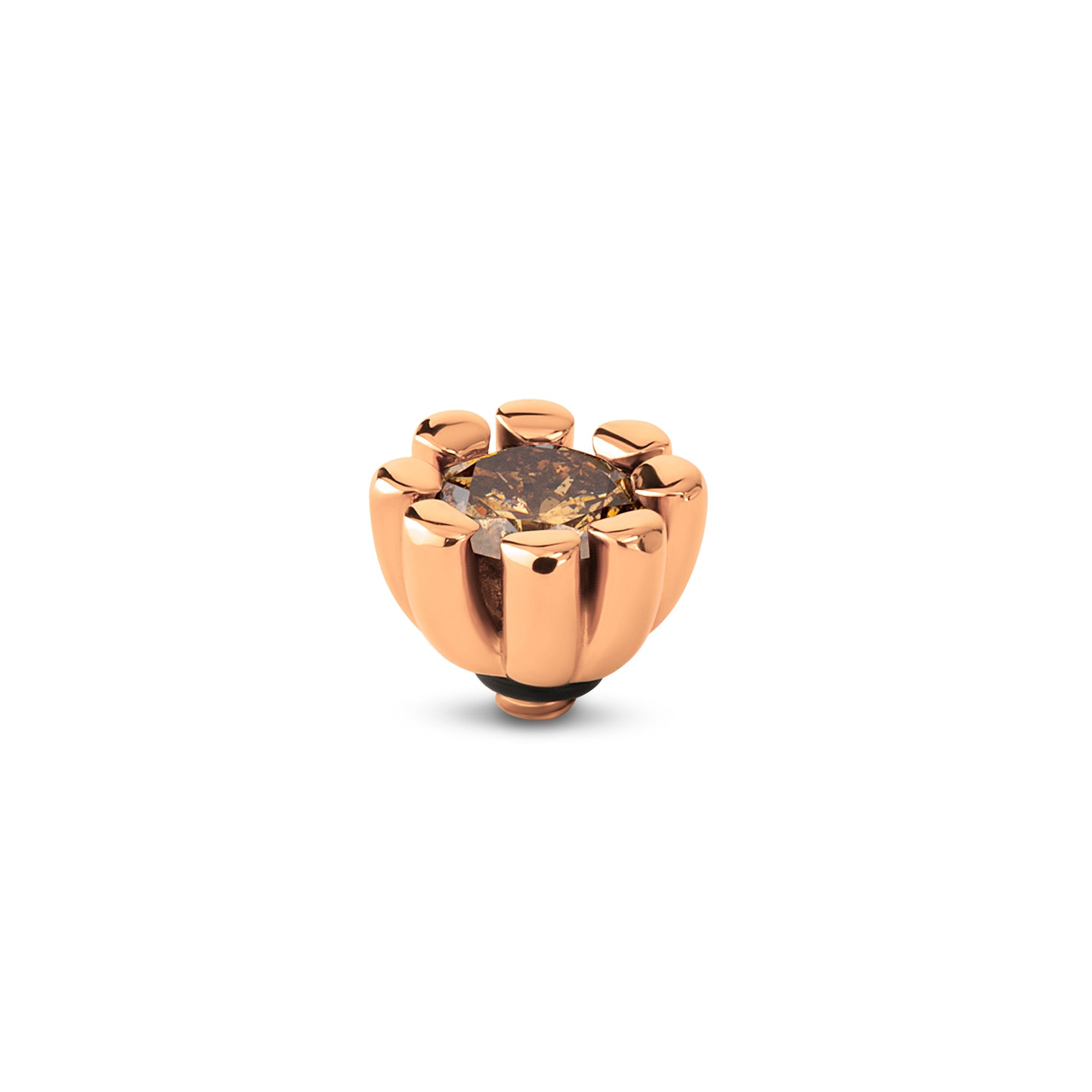 Melano Twisted Huggie Steentje