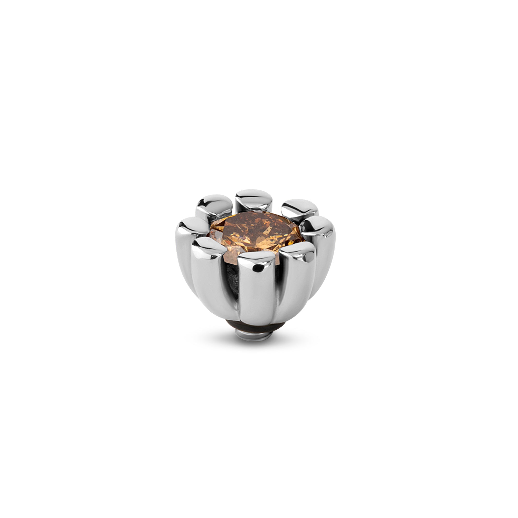 Melano Twisted Huggie Steentje