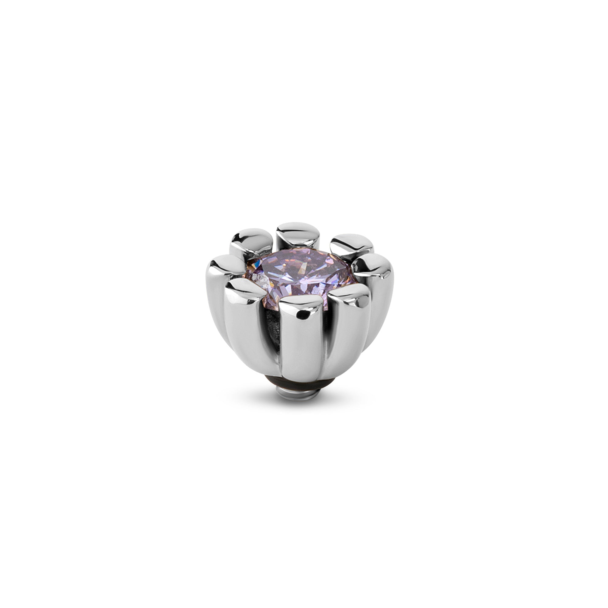 Melano Twisted Huggie Steentje