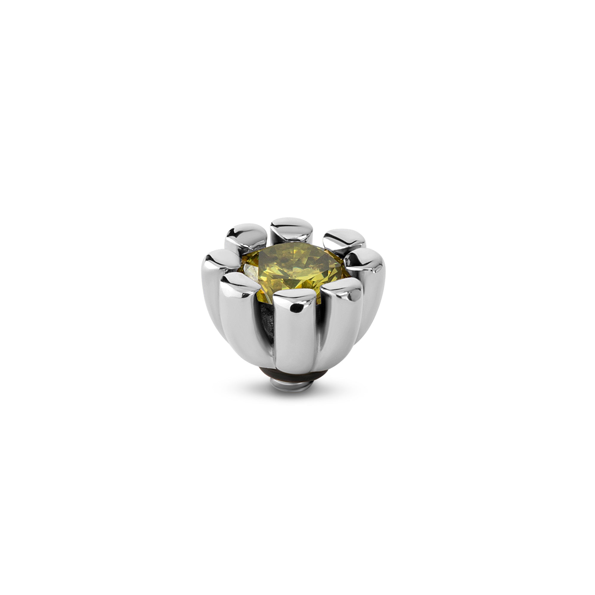 Melano Twisted Huggie Steentje