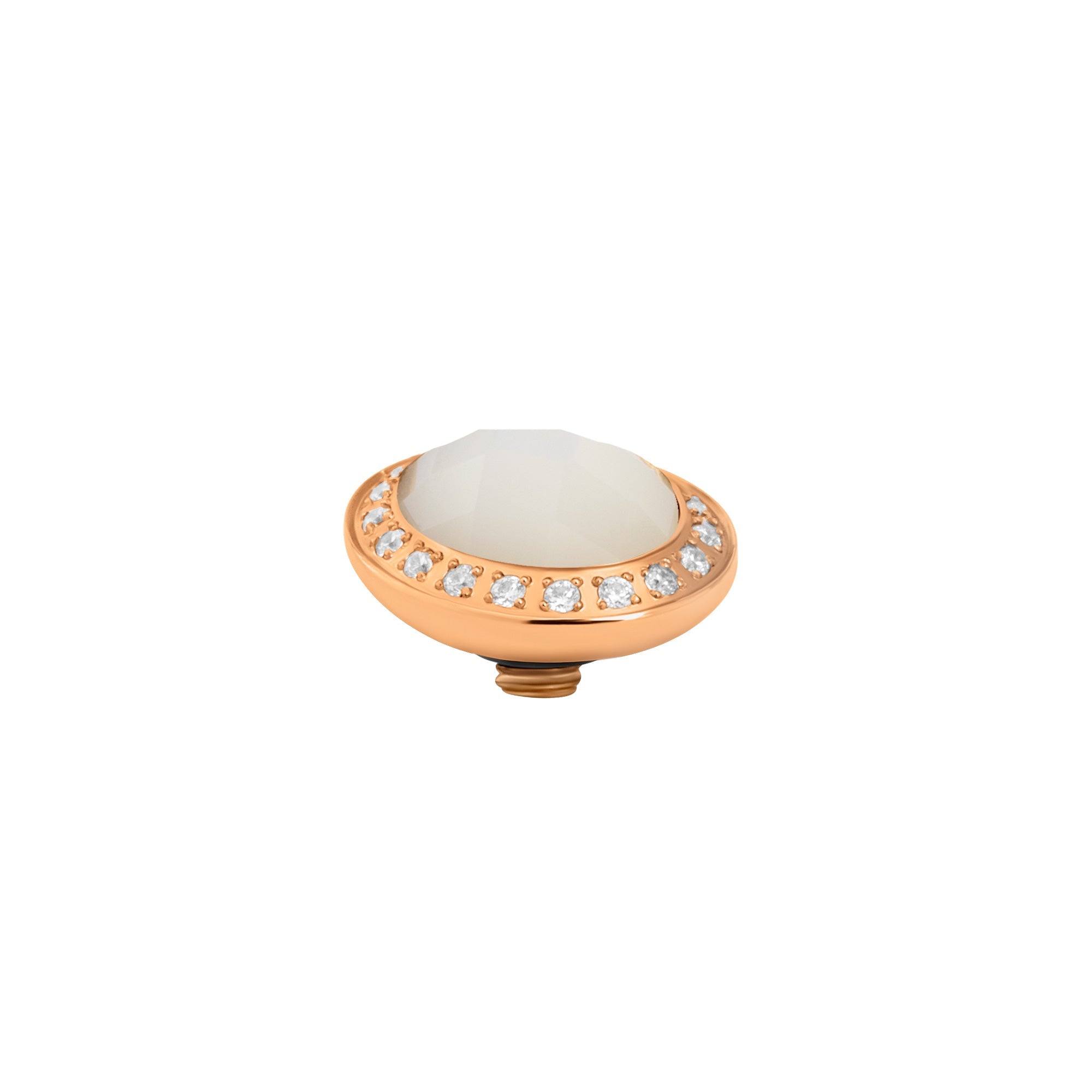 Melano Twisted Pearly CZ Steentje