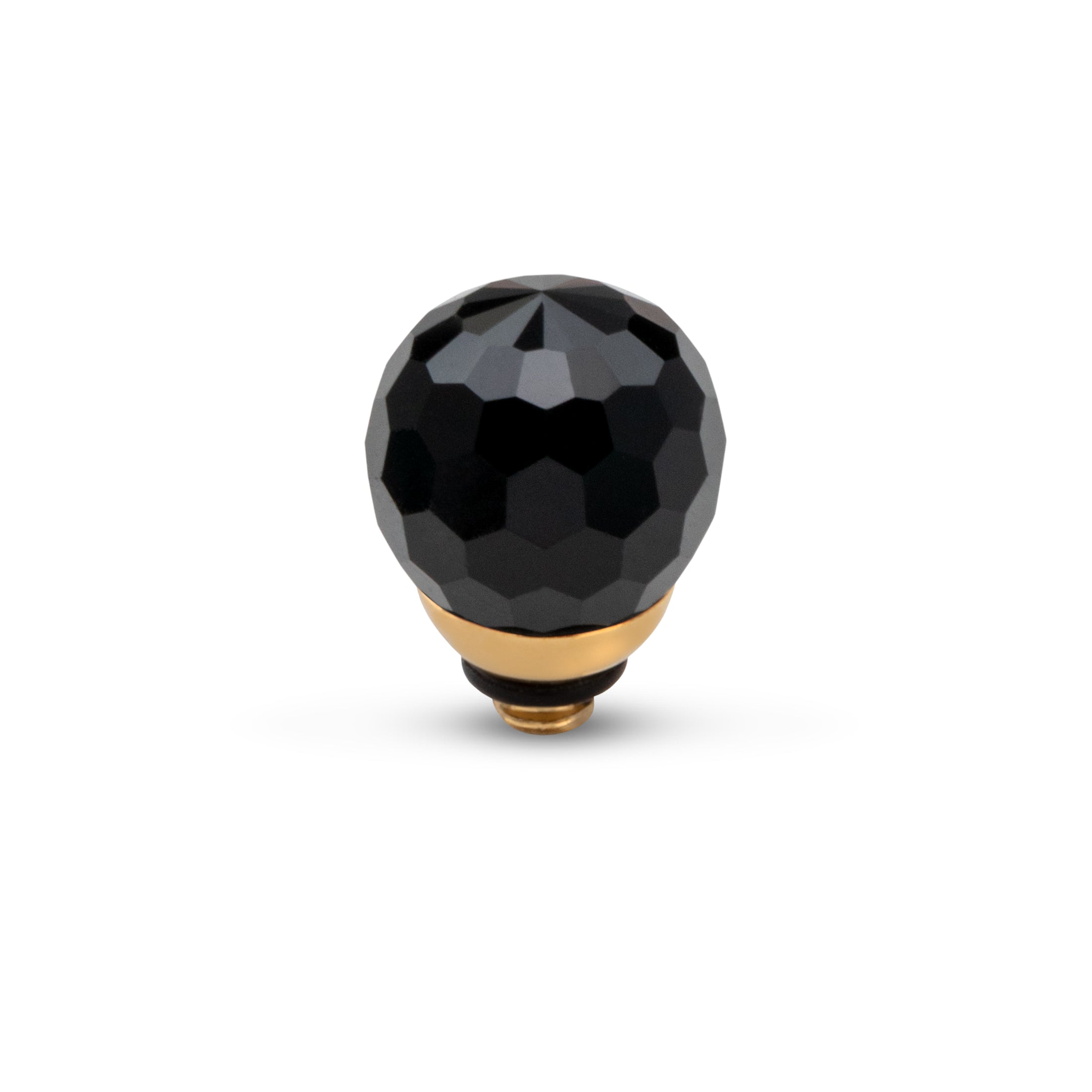 Melano Twisted CZ Facet Ball Steentje