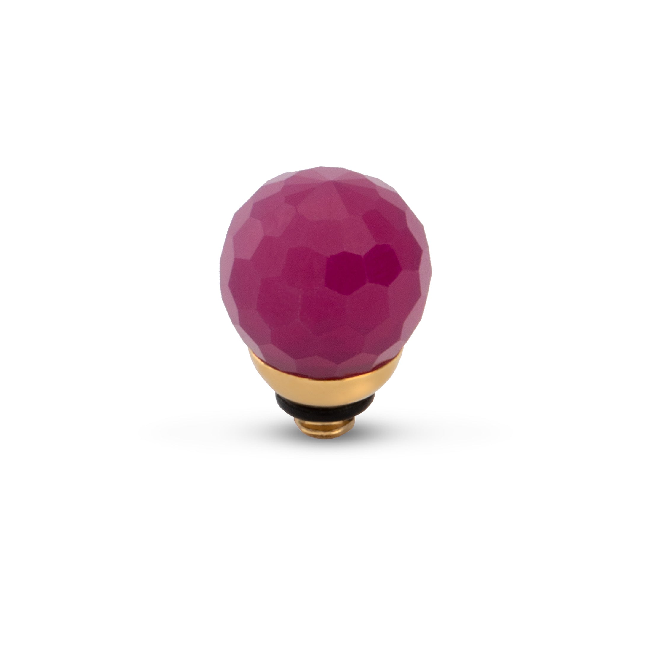 Melano Twisted CZ Facet Ball Steentje