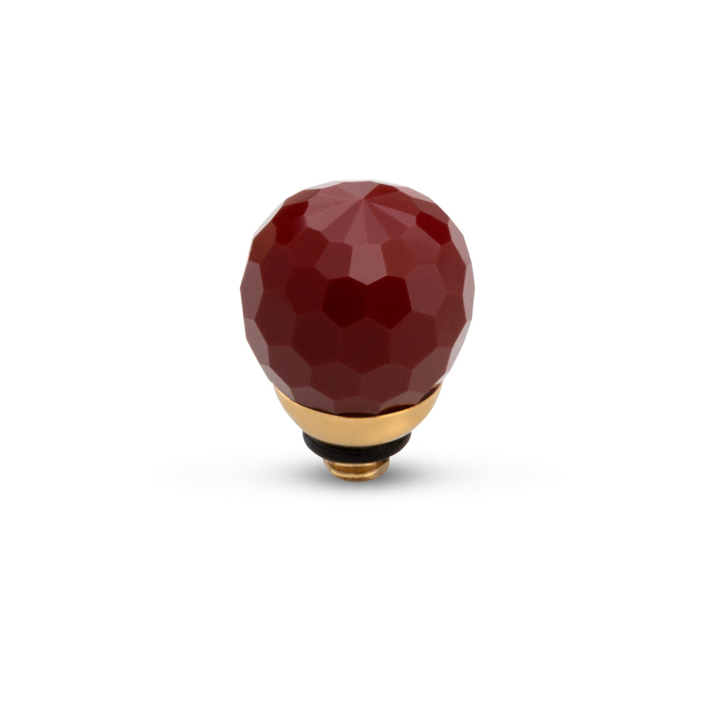 Melano Twisted CZ Facet Ball Steentje