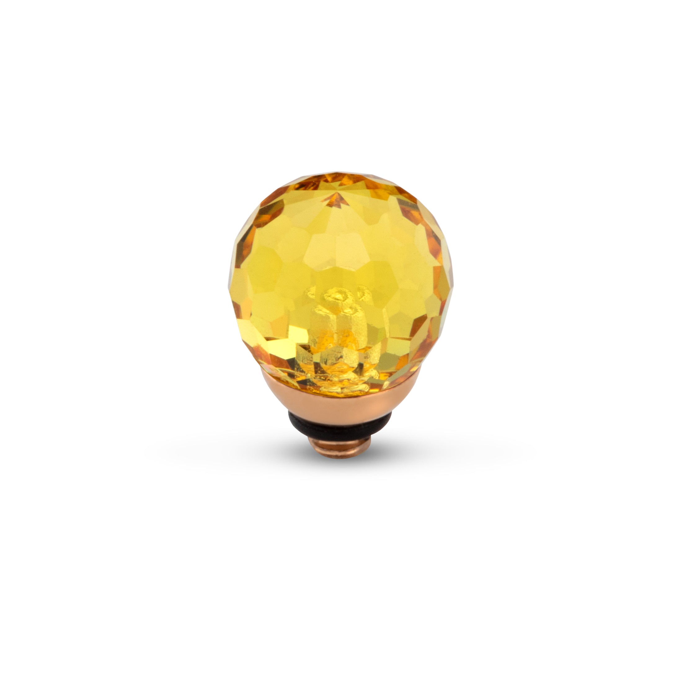Melano Twisted CZ Facet Ball Steentje