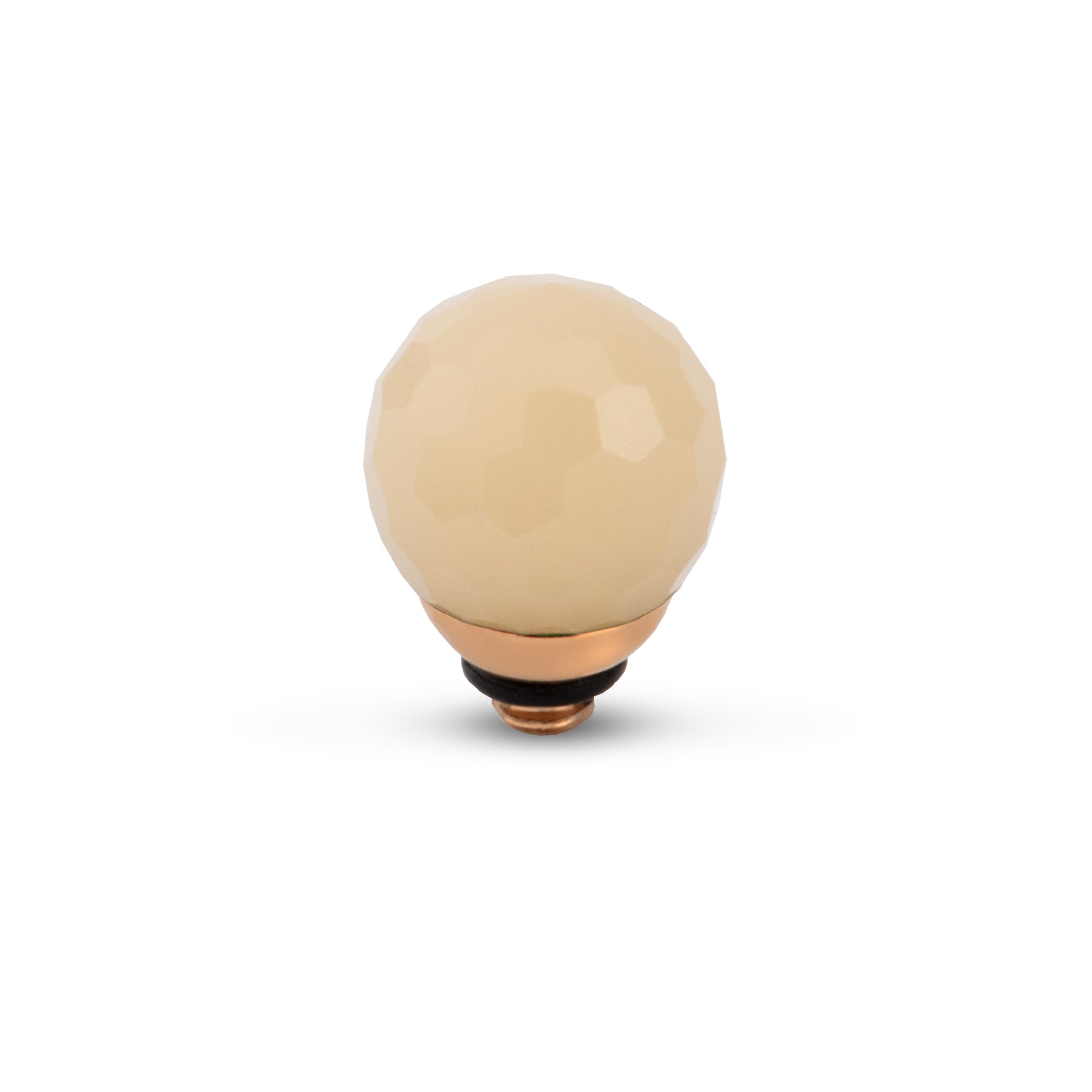 Melano Twisted CZ Facet Ball Steentje
