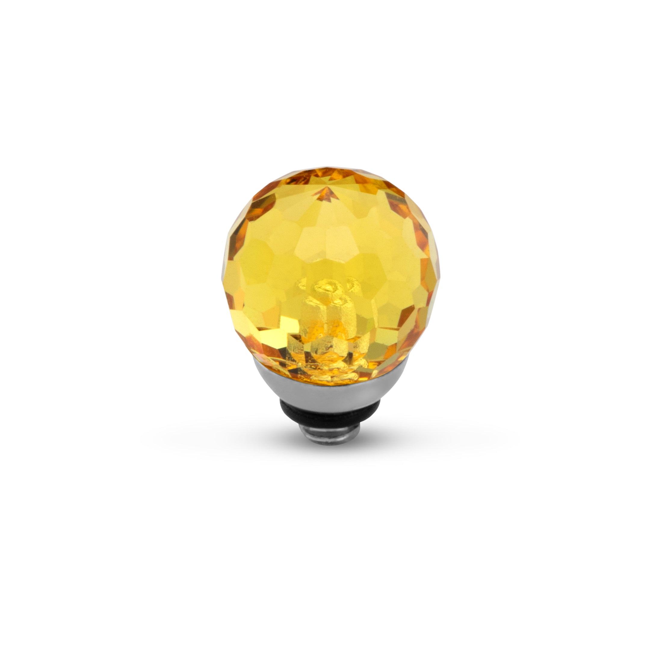 Melano Twisted CZ Facet Ball Steentje