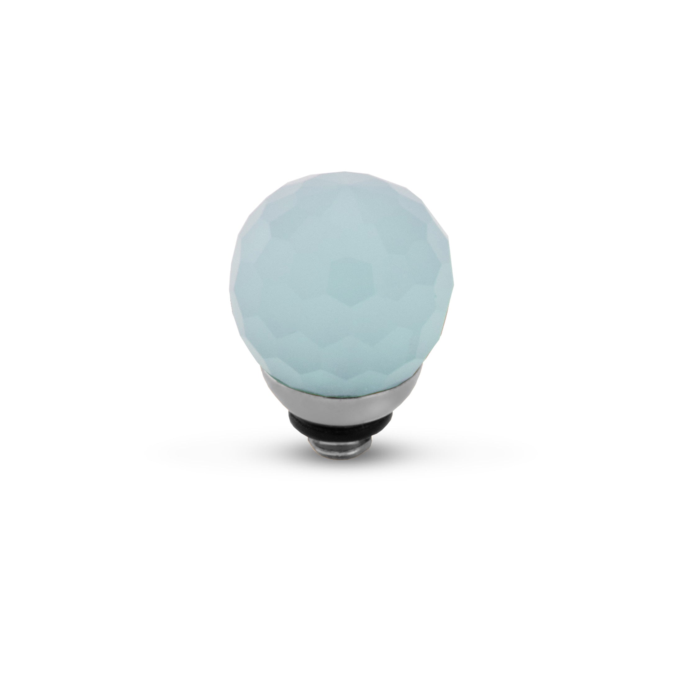Melano Twisted CZ Facet Ball Steentje