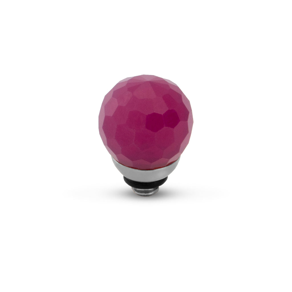 Melano Twisted CZ Facet Ball Steentje