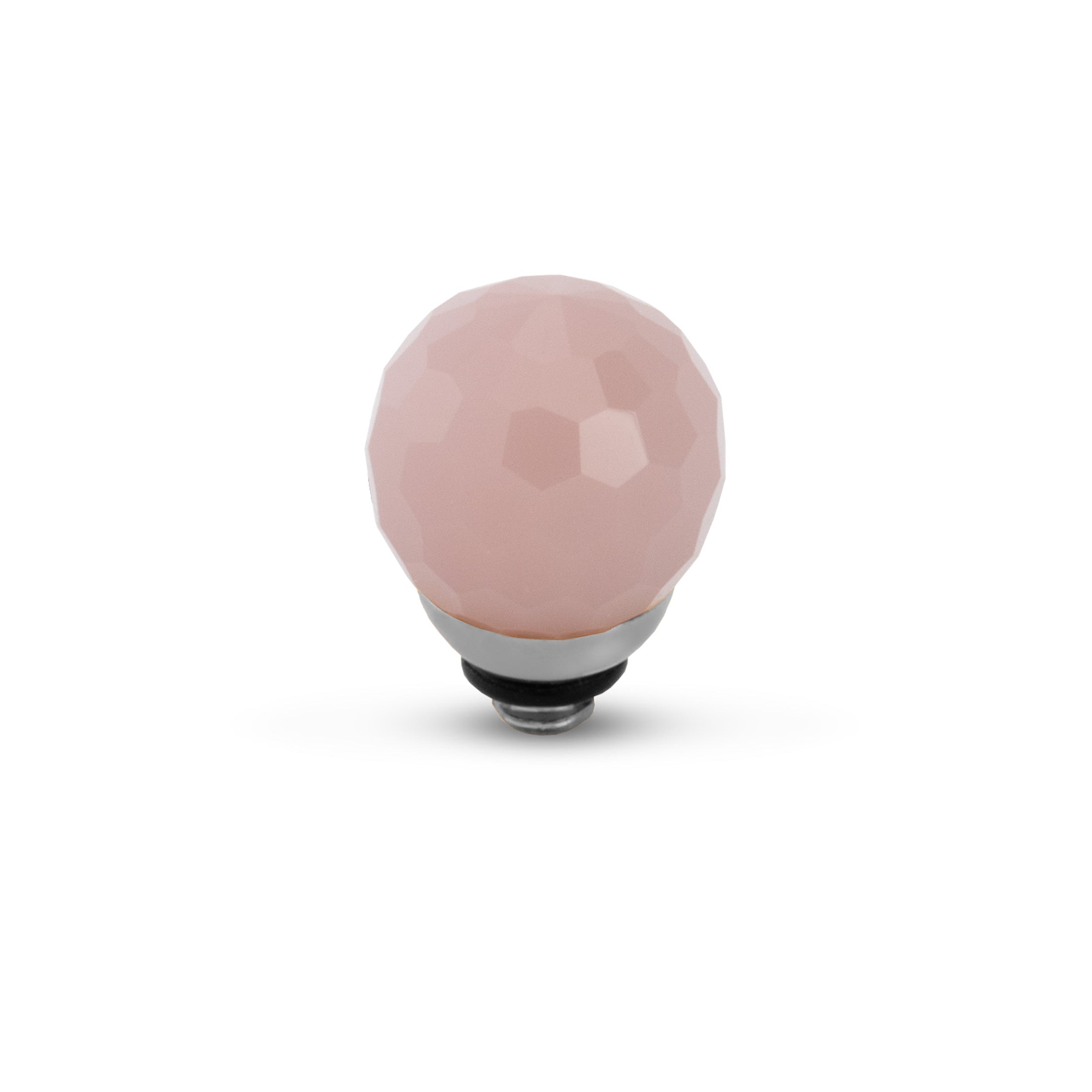 Melano Twisted CZ Facet Ball Steentje