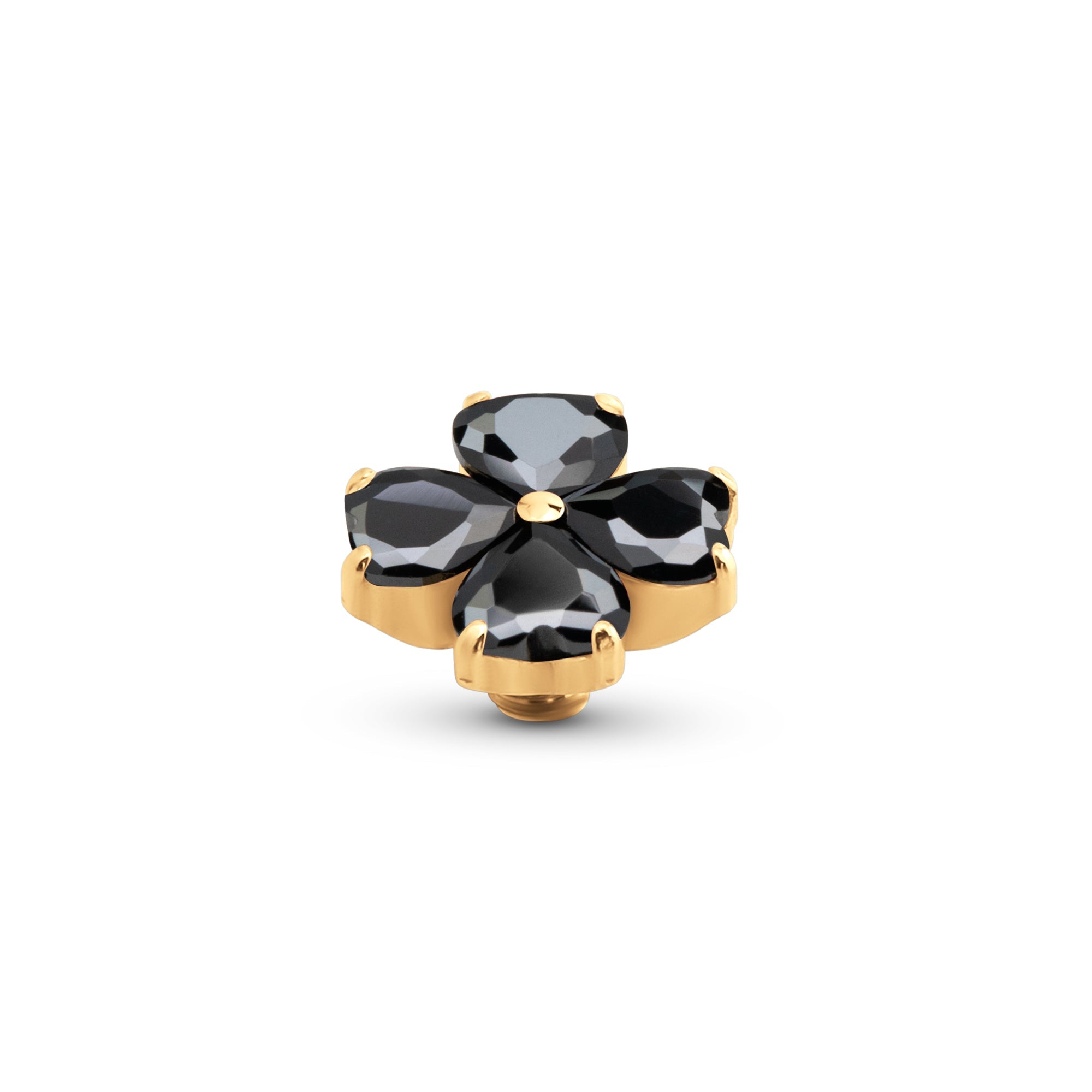 Melano Twisted Heart Clover Steentje