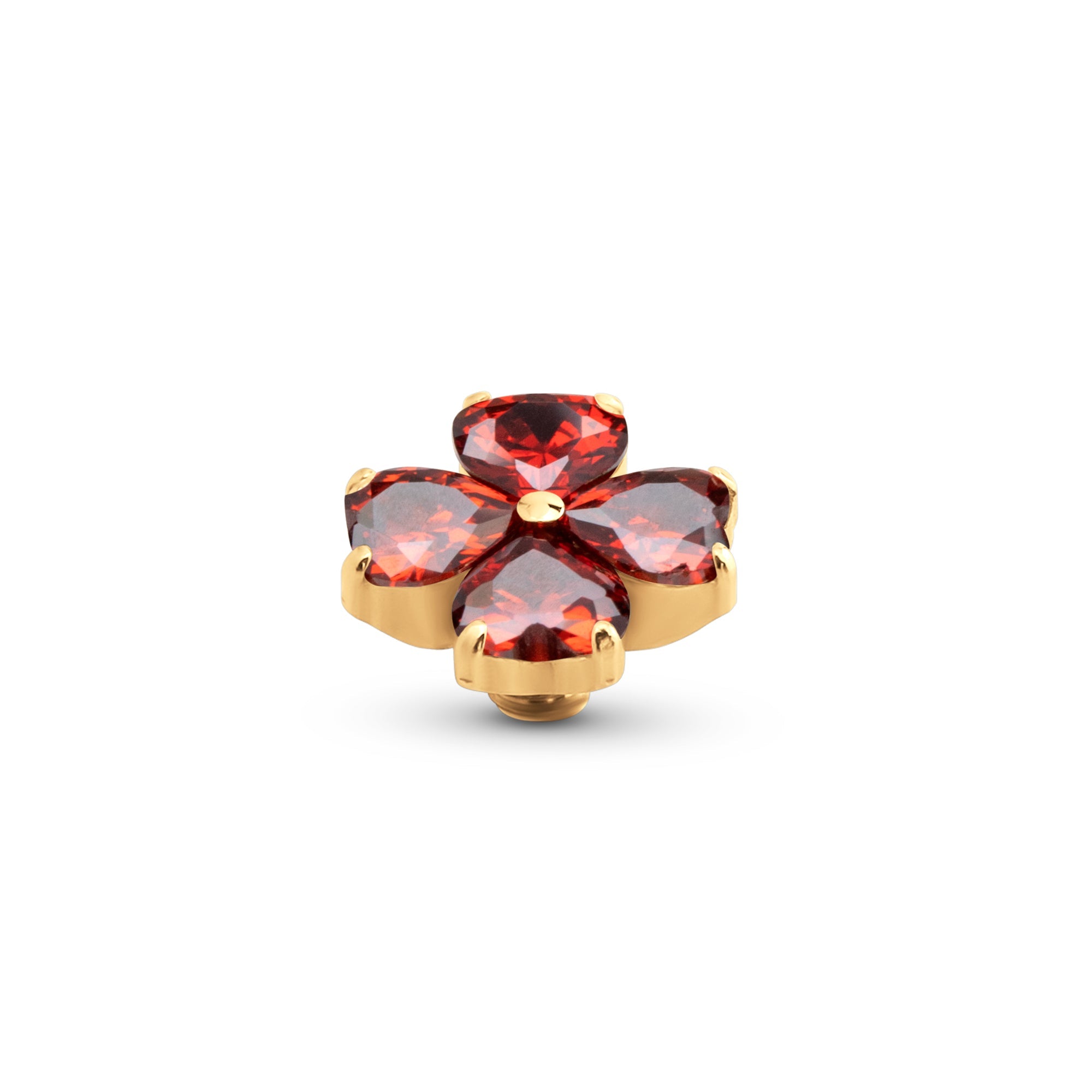 Melano Twisted Heart Clover Steentje