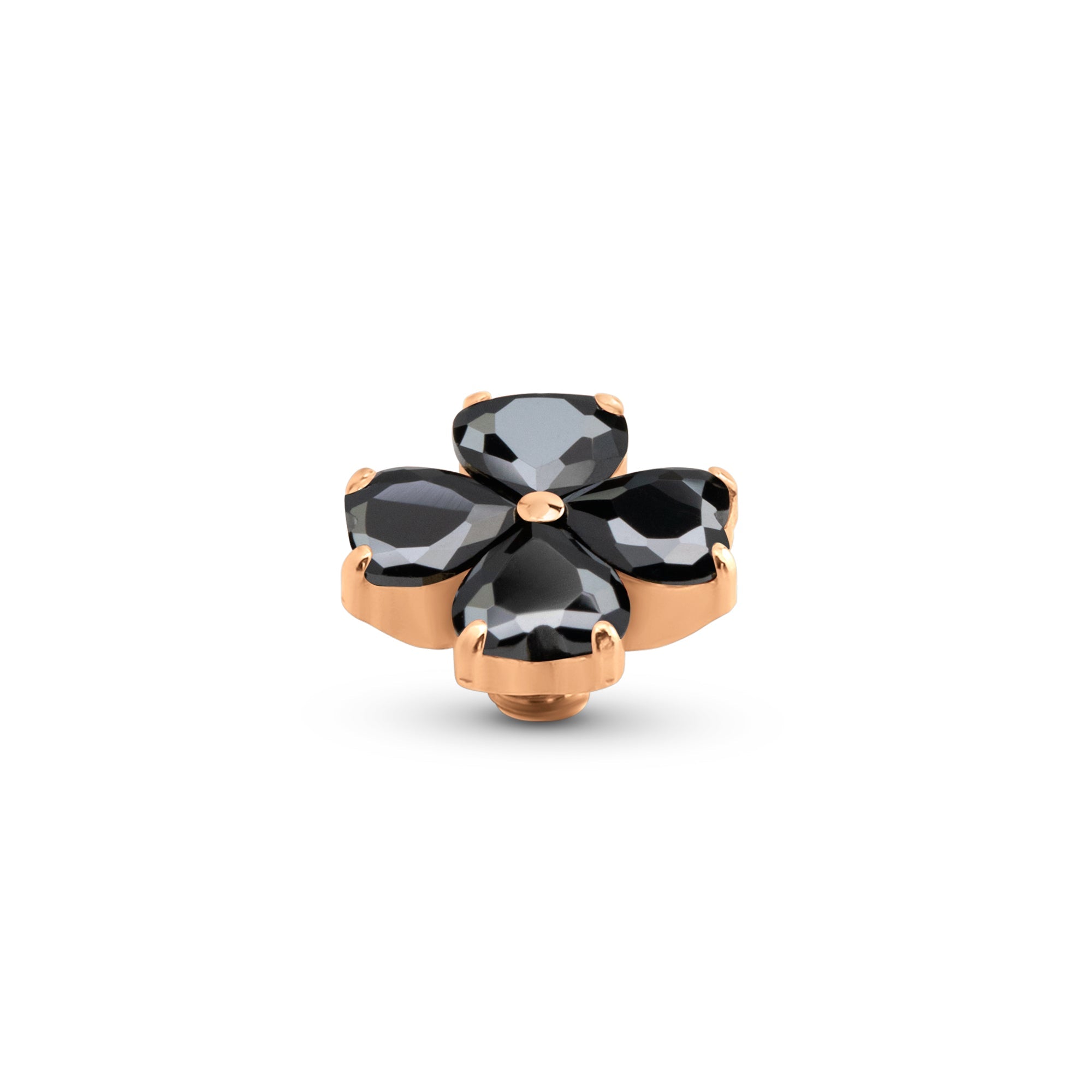 Melano Twisted Heart Clover Steentje