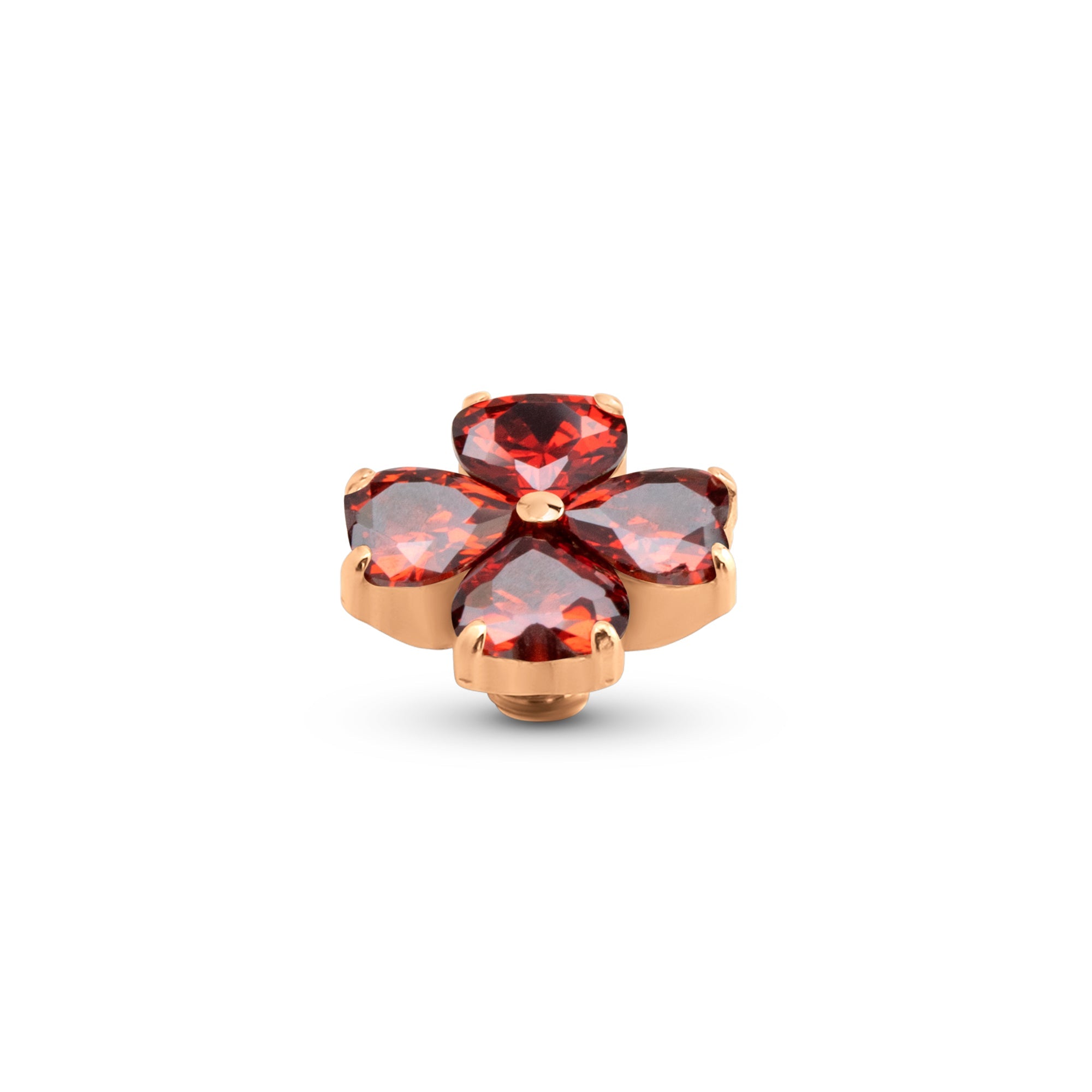 Melano Twisted Heart Clover Steentje