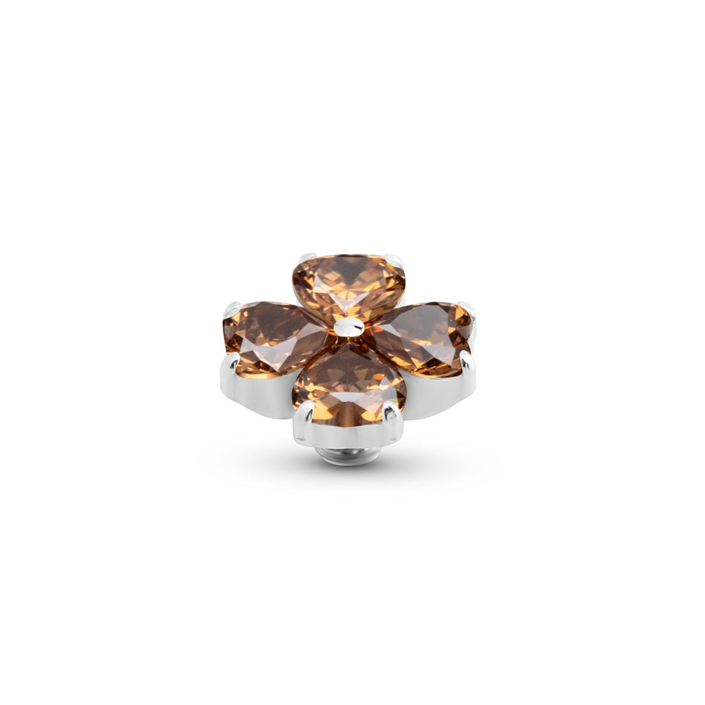 Melano Twisted Heart Clover Steentje
