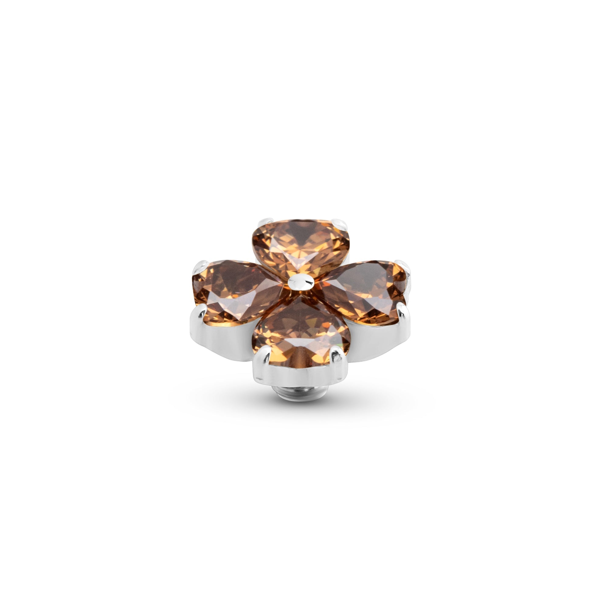 Melano Twisted Heart Clover Steentje
