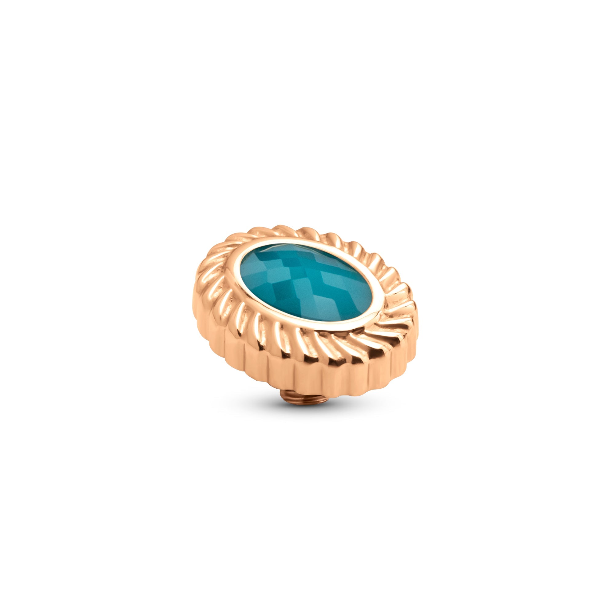 Melano Twisted Oval Rope Steentje