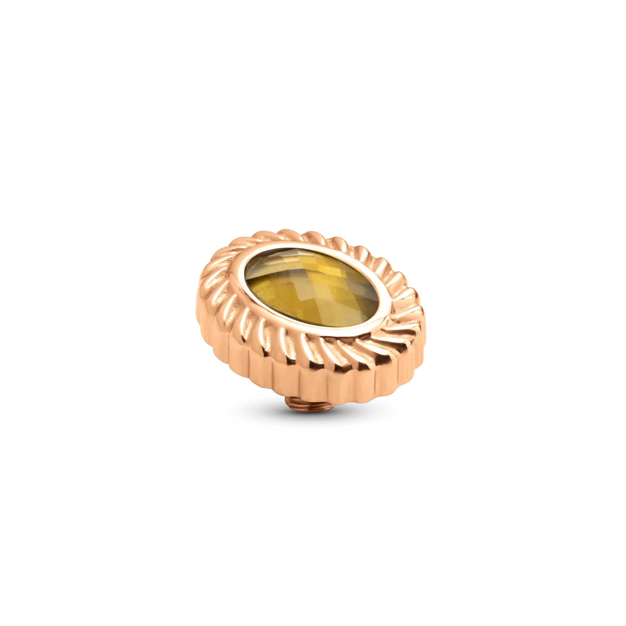 Melano Twisted Oval Rope Steentje