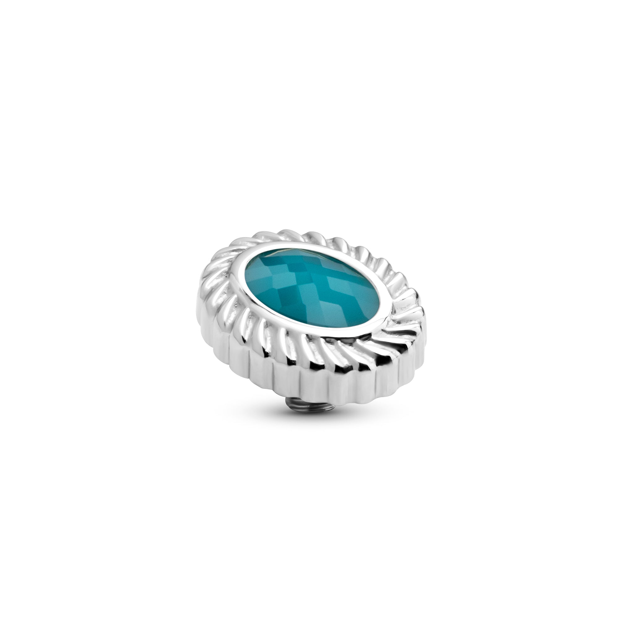 Melano Twisted Oval Rope Steentje