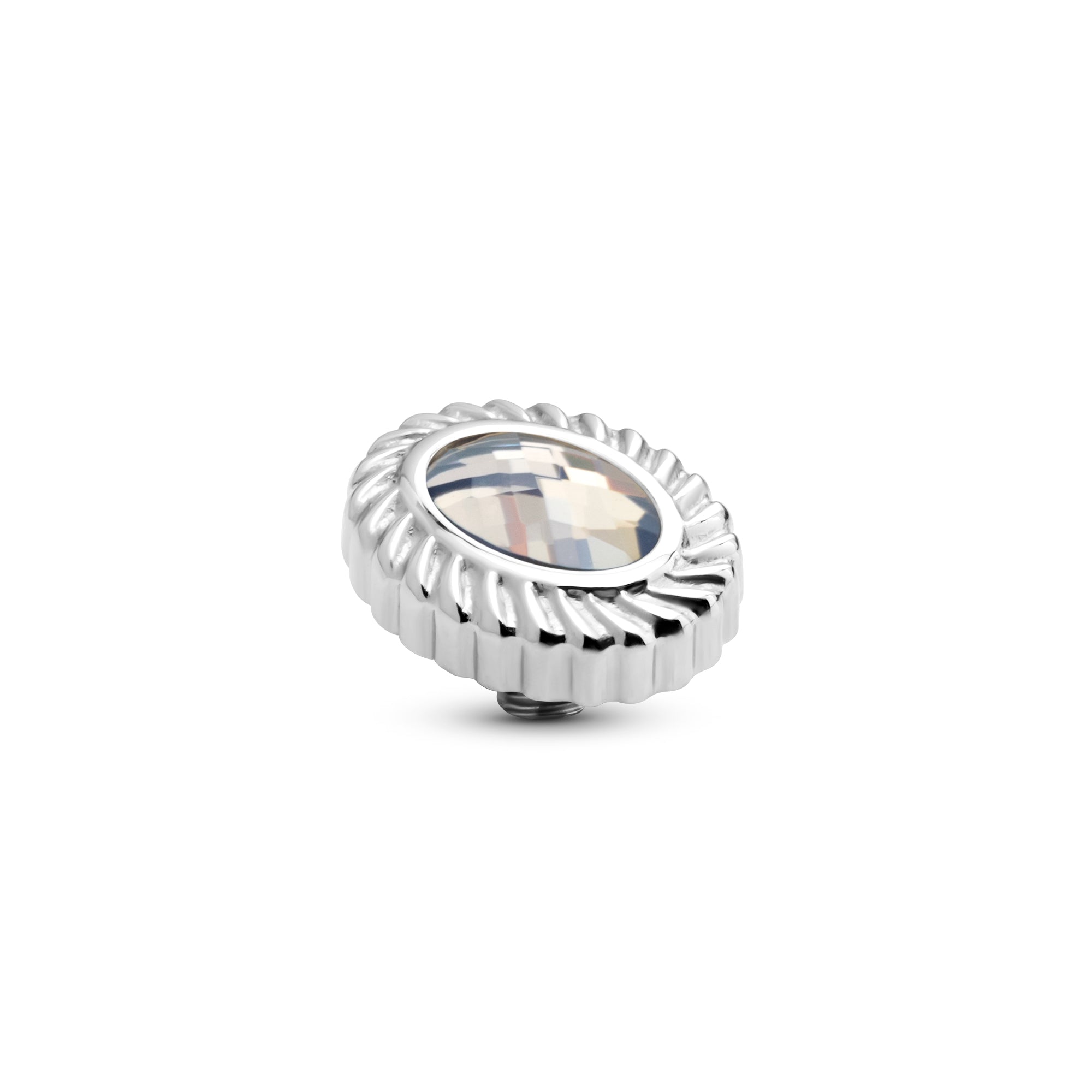 Melano Twisted Oval Rope Steentje