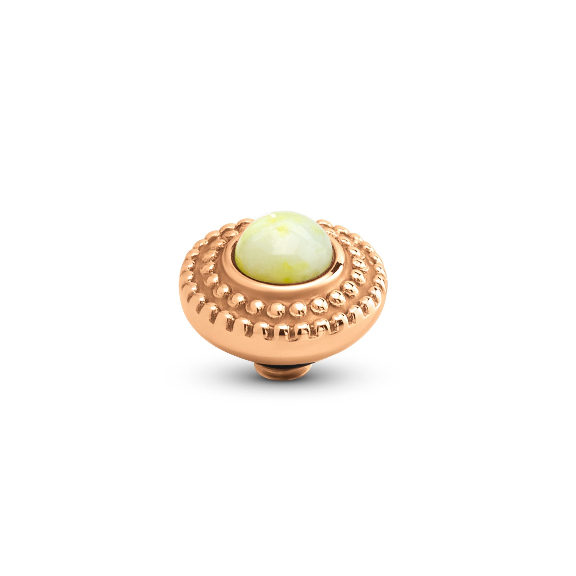 Melano Twisted Bali Bulb Gem Steentje
