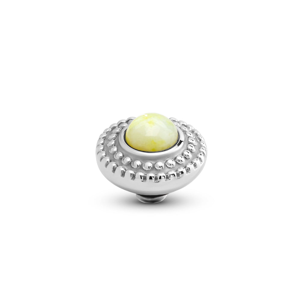 Melano Twisted Bali Bulb Gem Steentje