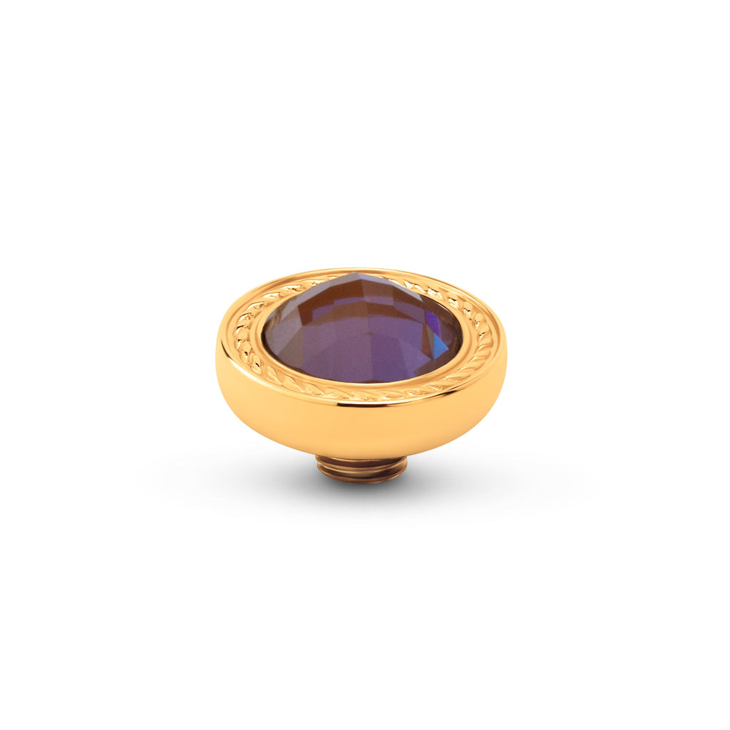 Melano Vivid Round Swirl Steentje
