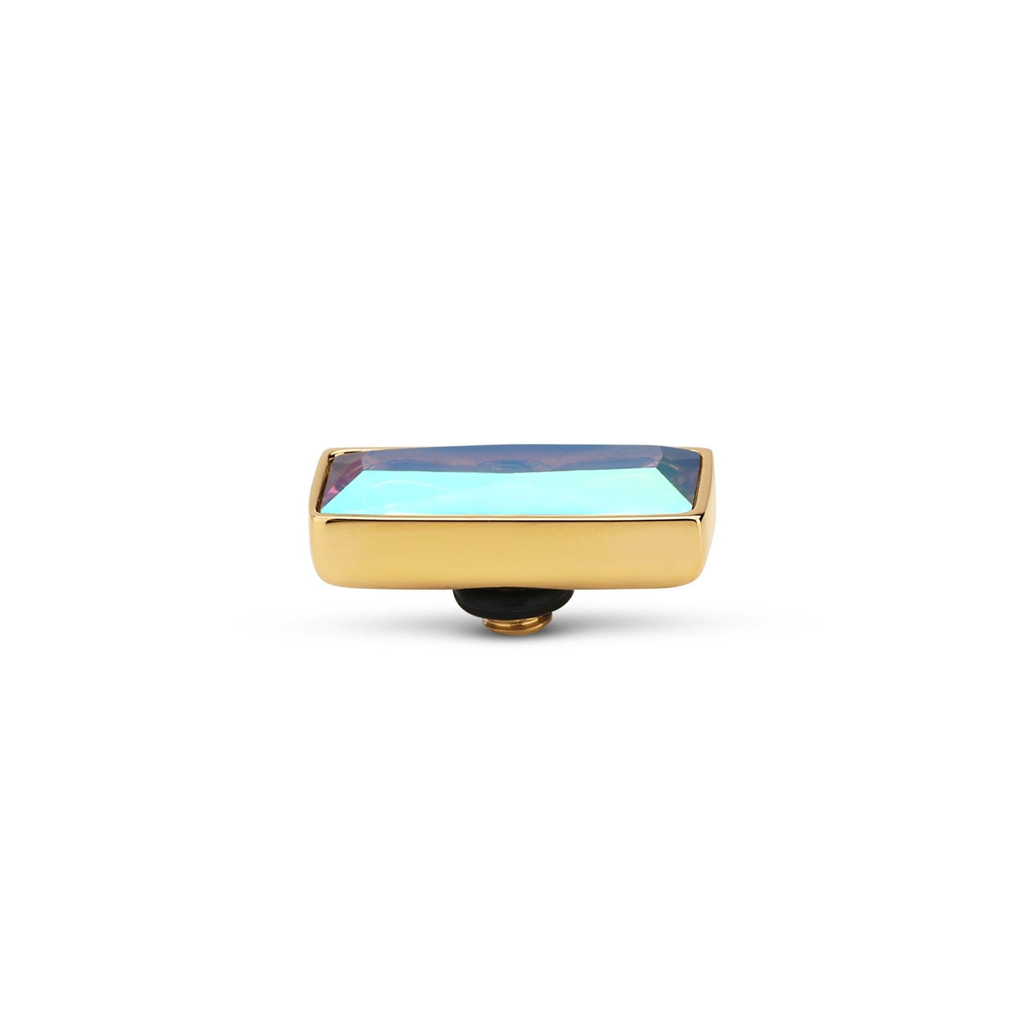 Melano Twisted Rectangle Steentje