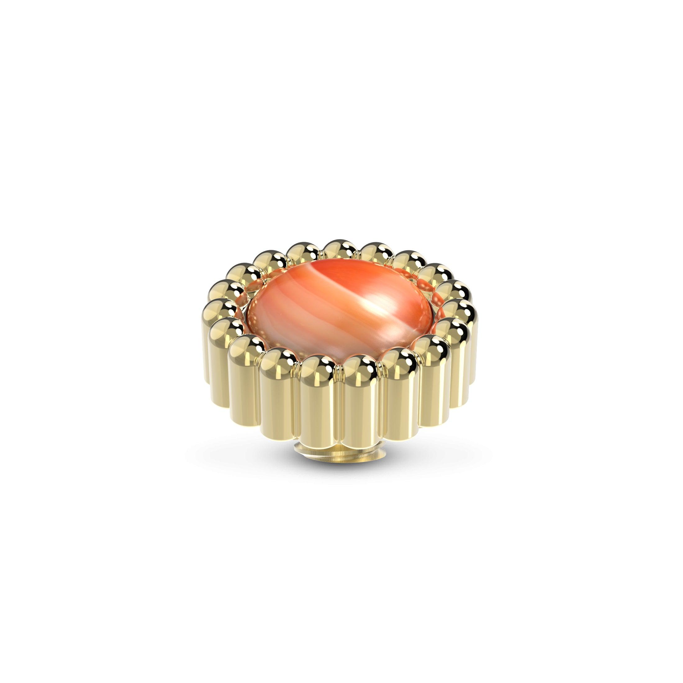Melano Vivid Bali Gemstone Steentje